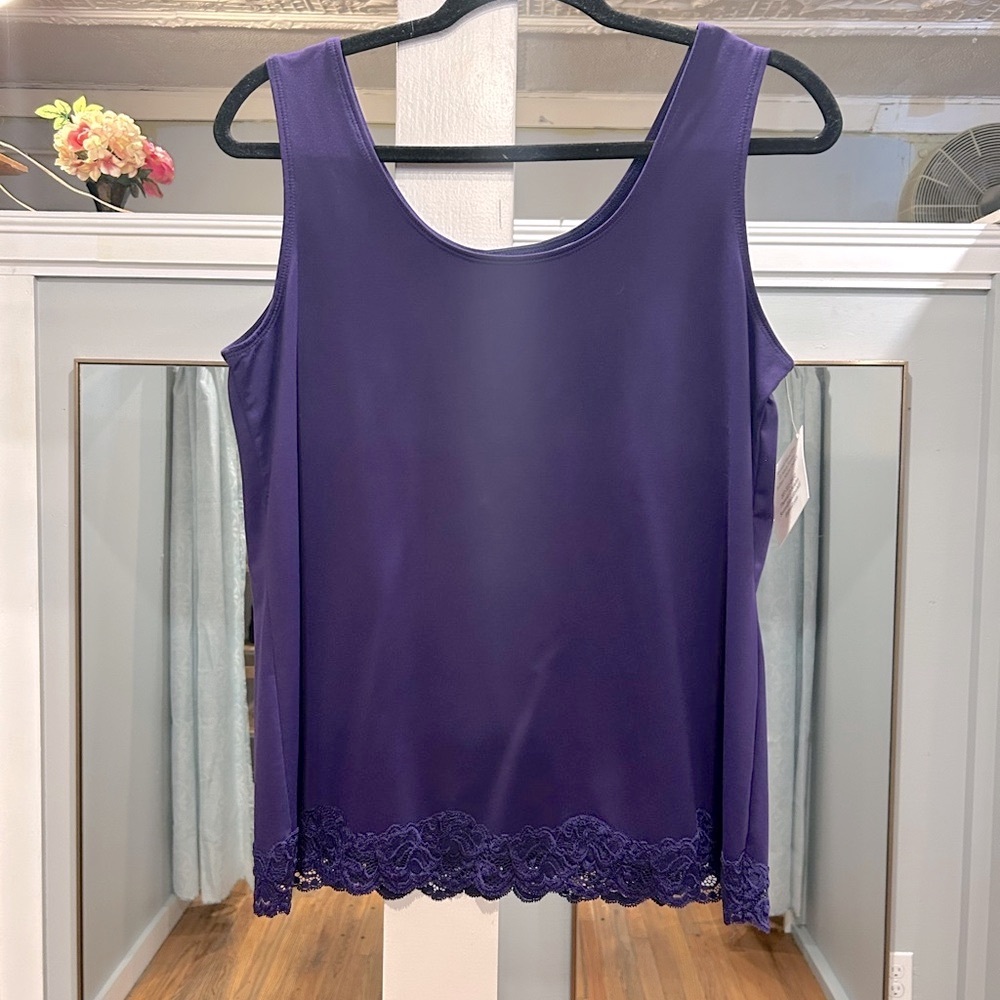 Chico’s Purple Tank Top